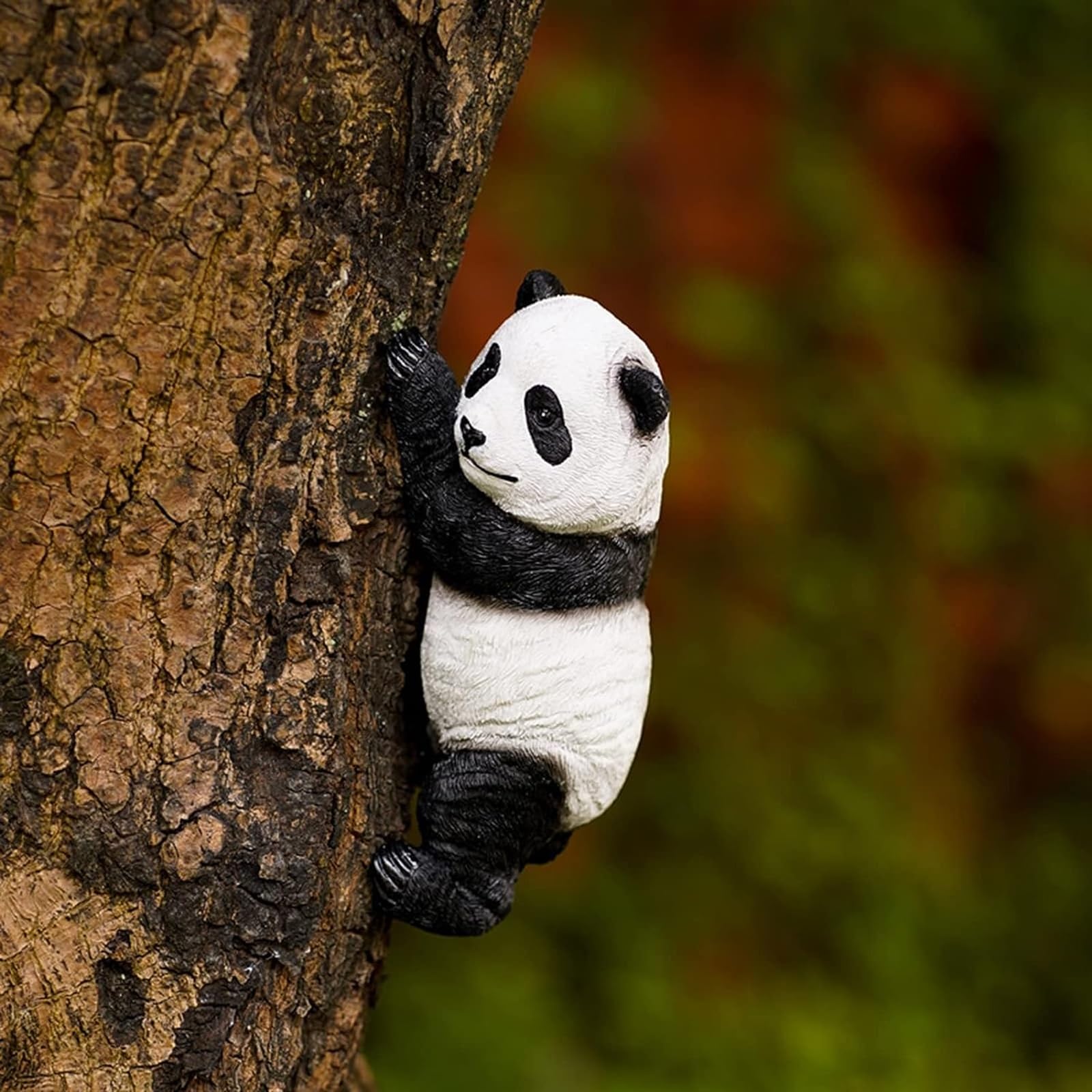 Amazon.com: KOELAP Garden Statues Giant Panda Figurine Hanging